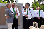 Einweihung Ehrenmal Altschermbeck /Fotos Gaby Eggert